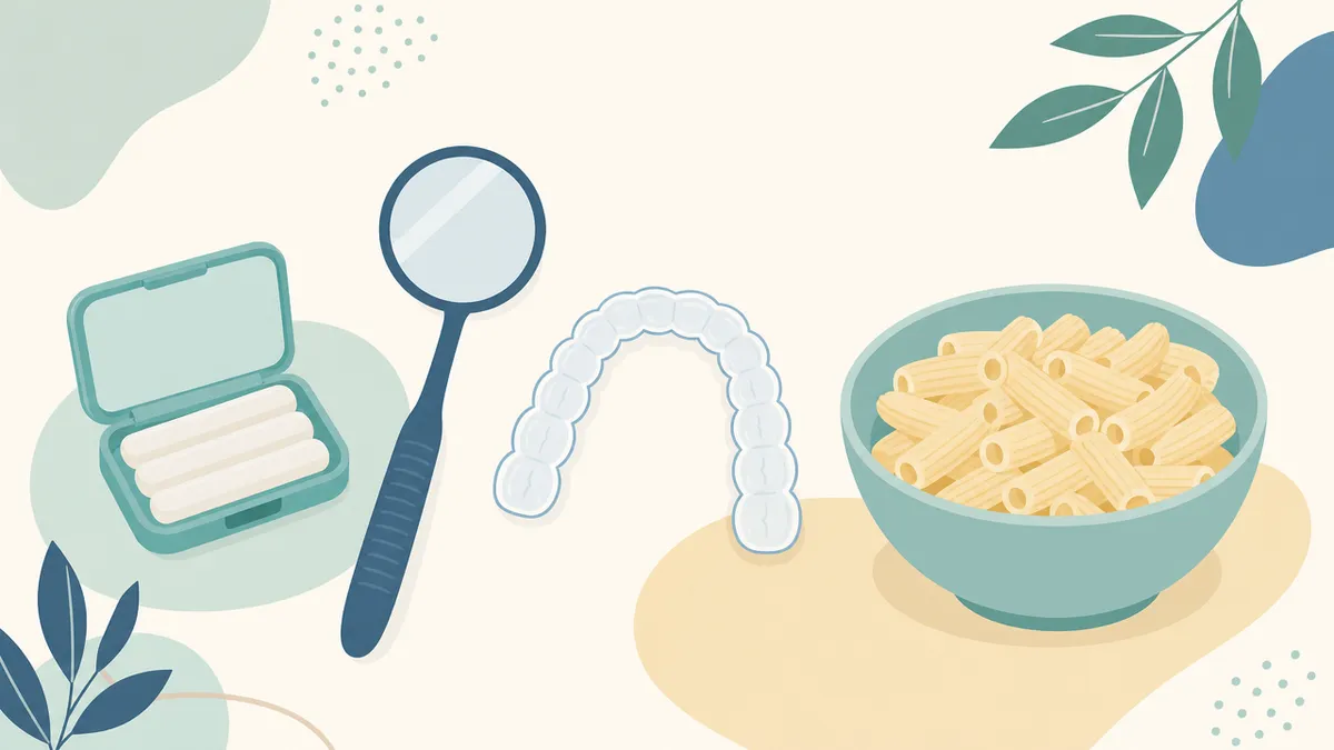 Illustration for braces & invisalign recovery